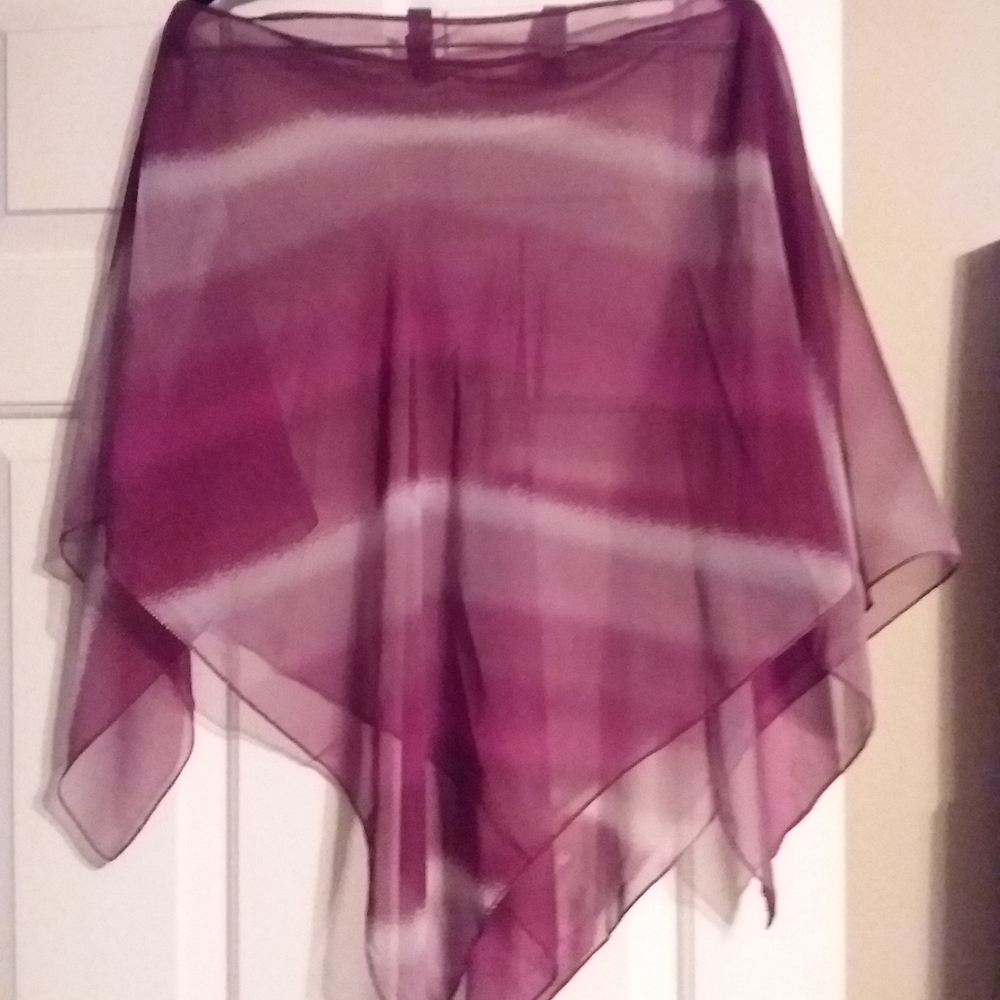 🍭Striped poncho top